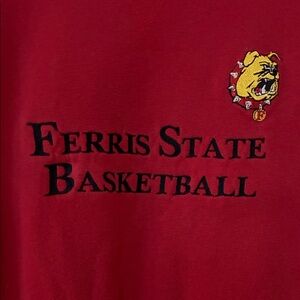 Ferris State Basketball Red Sweater